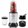 NutriPro Juicer Mixer Grinder NutriPro Juicer Mixer Grinder - Smoothie Maker - 500 Watts (2 Jars & 1 Blade, Silver) - 2 Year Warranty