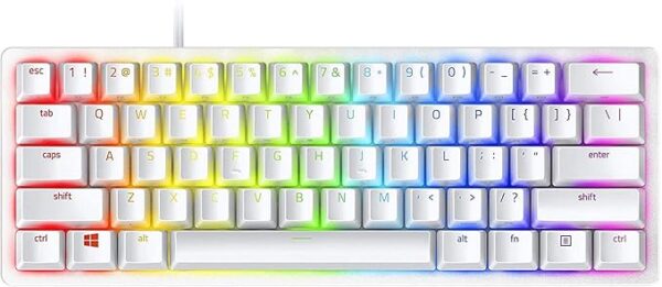 Razer Huntsman Mini - Mercury Edition - 60% Optical Gaming Keyboard