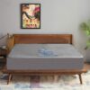 Trance 100% Waterproof Premium Mattress Protector for Double Bed King Size 78x72 Inches | Cotton Feel Mattresses Cover | Elastic Fitted | Fits Upto 10 Inch | Bed Protector Cover (78"x72" King Grey)
