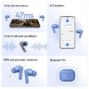 OnePlus Nord Buds 3r TWS Earbuds up to 54 Hours Playback, 2-mic Clear Calls, 3D Spatial Audio, AI Translation, 12.4mm Drivers, Dual-Device Connectivity, 47ms Low Latency - Aura Blue