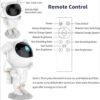 One94Store Astronaut Galaxy Projector Night Light – 360° Rotating Nebula Star Projector with Remote Control, Timer & Adjustable Head – Space Lamp for Kids’ Bedroom, Gifts, Gaming Room, Home & Décor