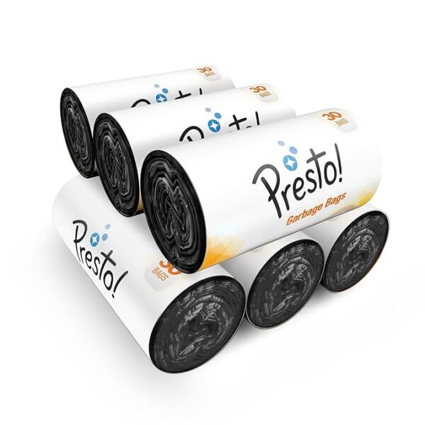 Amazon Brand - Presto! Garbage Bags