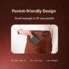 Xiaomi Pocket Power Bank pro 10000mAh 33W Super Fast Charging PD |Smart 12 Layer Protection|Type C Input & Output|Triple Output Ports|Supports Android,Apple, Tablets, Earbuds,Watch(MI Powerbank),Black
