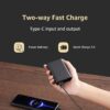 Xiaomi Pocket Power Bank pro 10000mAh 33W Super Fast Charging PD |Smart 12 Layer Protection|Type C Input & Output|Triple Output Ports|Supports Android,Apple, Tablets, Earbuds,Watch(MI Powerbank),Black