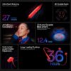 OnePlus Bullets Wireless Z3 in-Ear Neckband with 12.4mm Drivers, 3D Spatial Audio,10 mins Charge for 27 hrs Playback, 4 EQ preset, Dynamic bass Enhancement & BT5.4