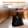 Presto! Garbage Bags | Large | 90 Count | 15 Bags X 6 Rolls | 24 X 32 Inches | For Dry & Wet Waste | Black